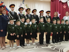 Посвящение в кадеты Посвящение в кадеты.